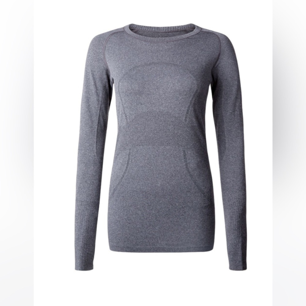 LULULEMON Swiftly Tech Long Sleeve gray sz 6